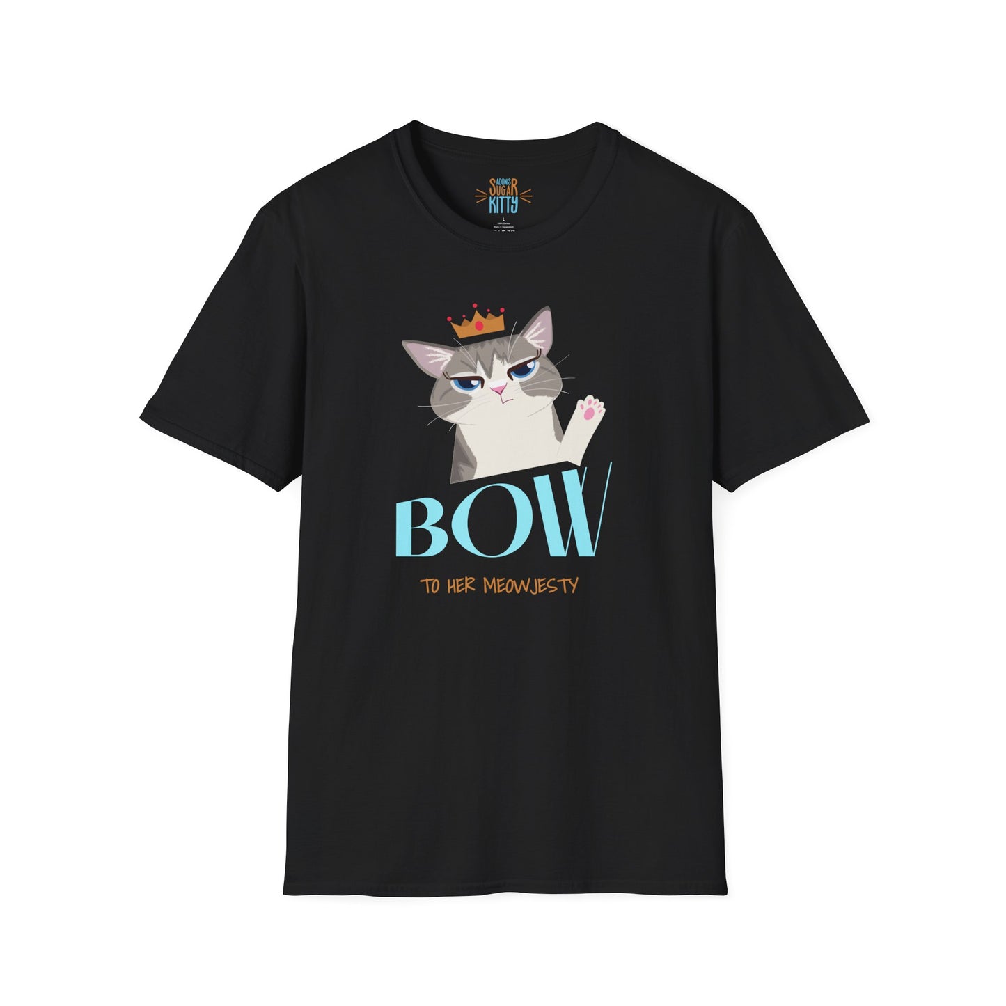 Bow To Her Meowjesty - Unisex T-Shirt