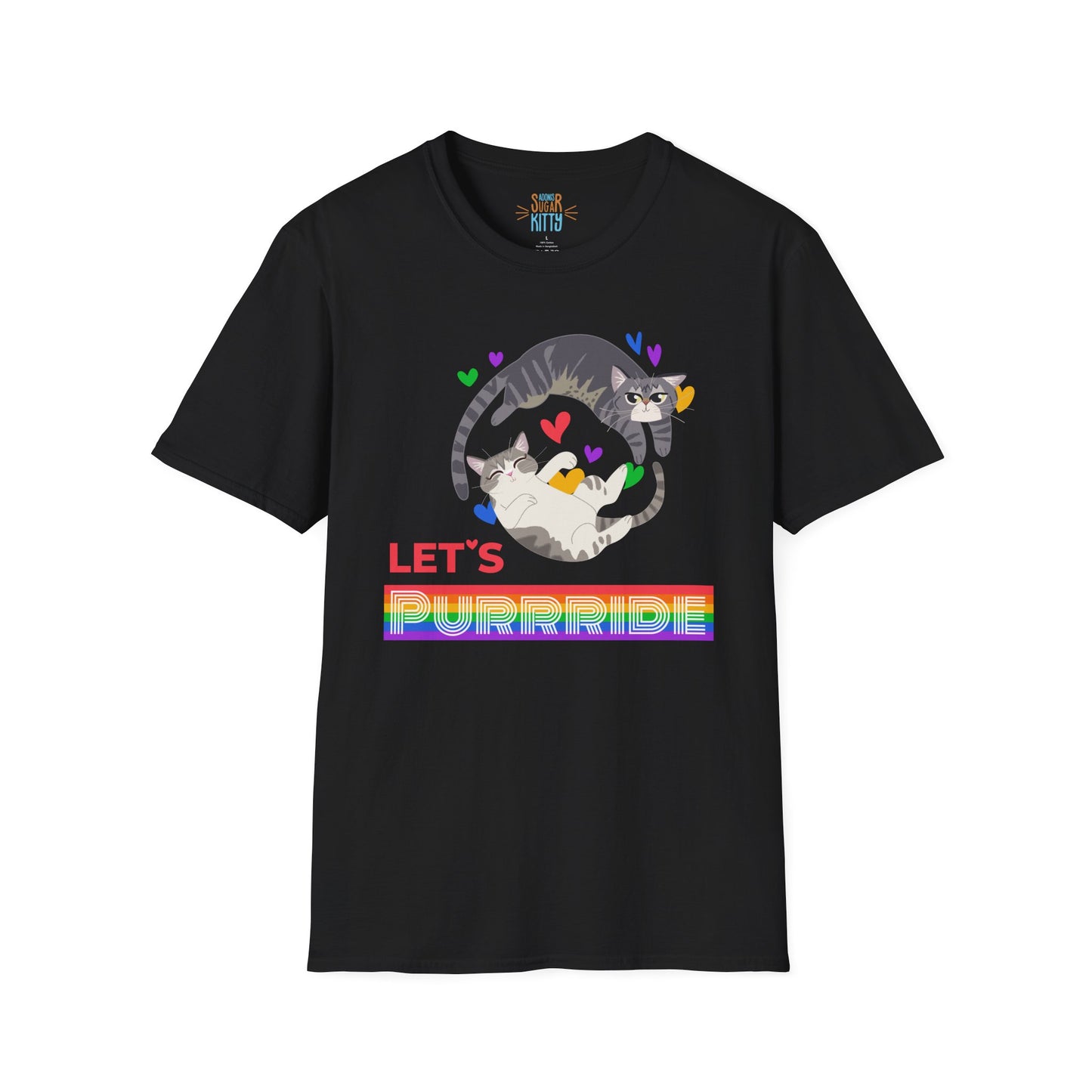 Let’s PURRRIDE / Loud & Proud - Unisex T-Shirt