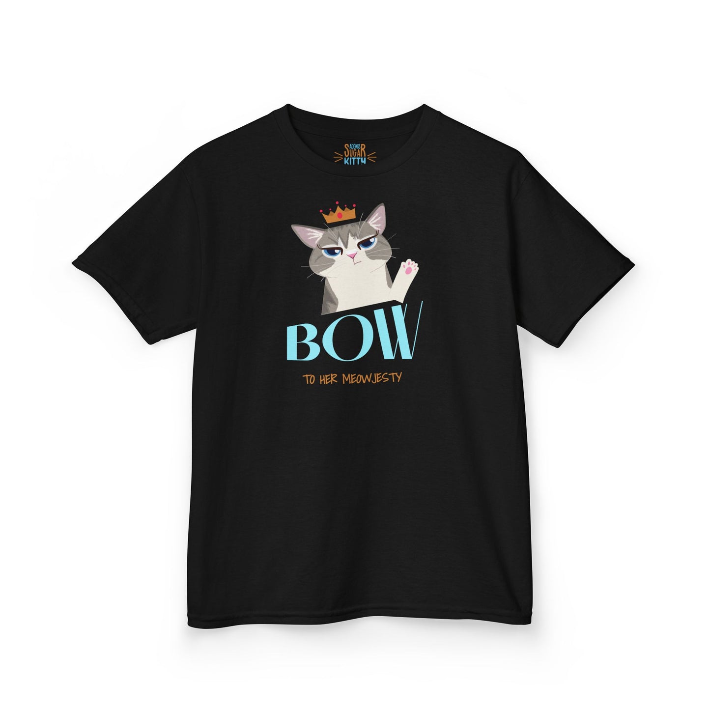 Bow To Her Meowjesty - Kids Heavy Cotton™ Tee