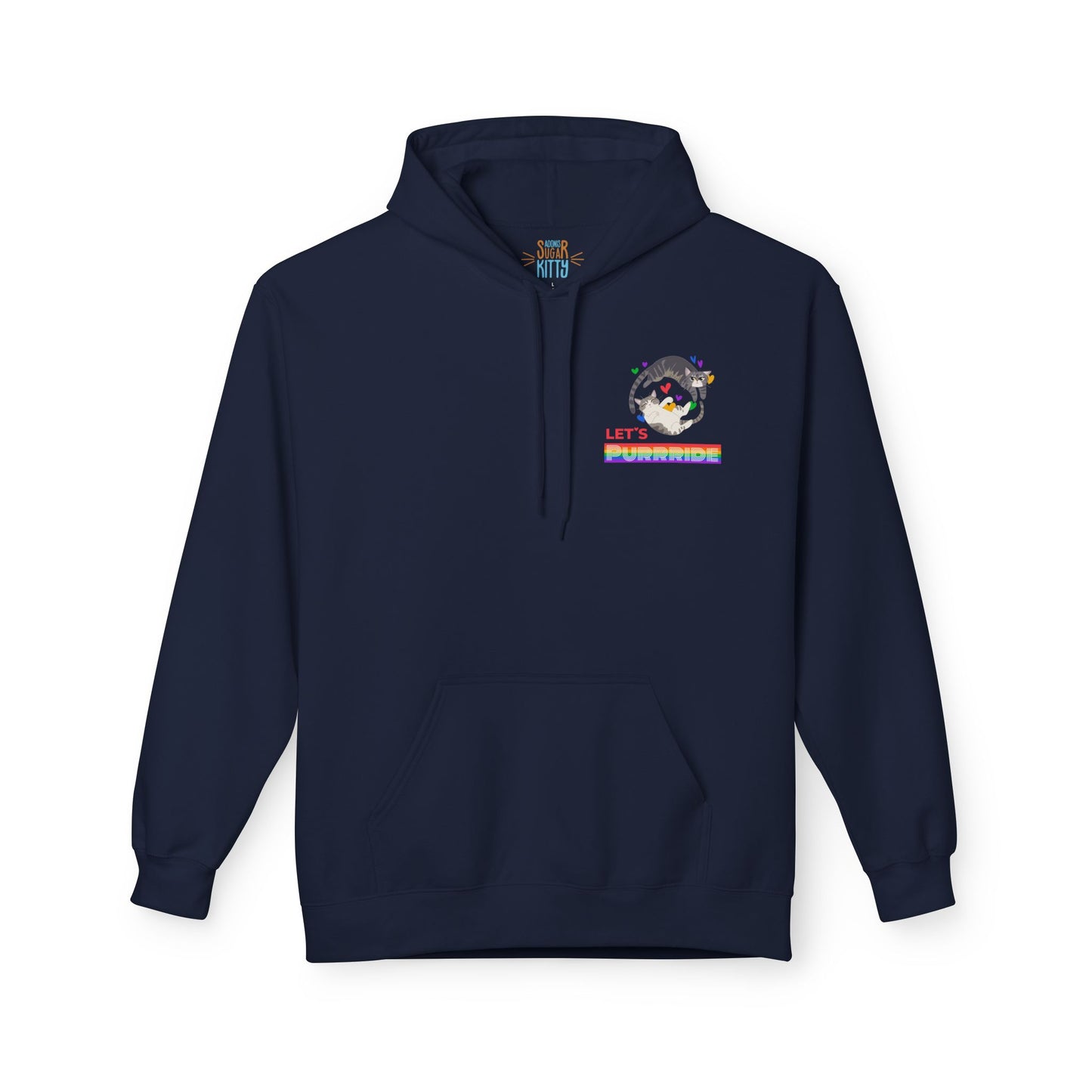 Let's PURRRIDE / Small but Mighty - Unisex Hoodie