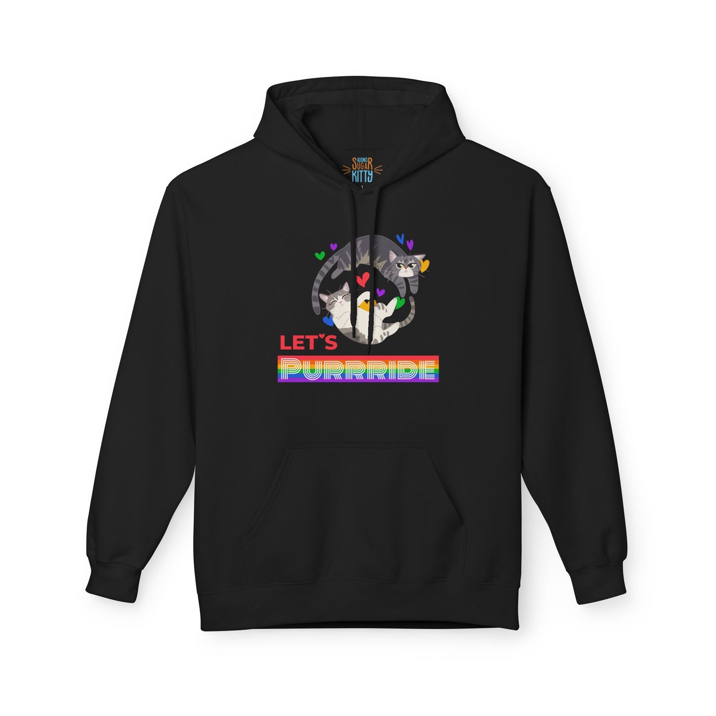 Let’s PURRRIDE / Loud & Proud - Unisex Hoodie