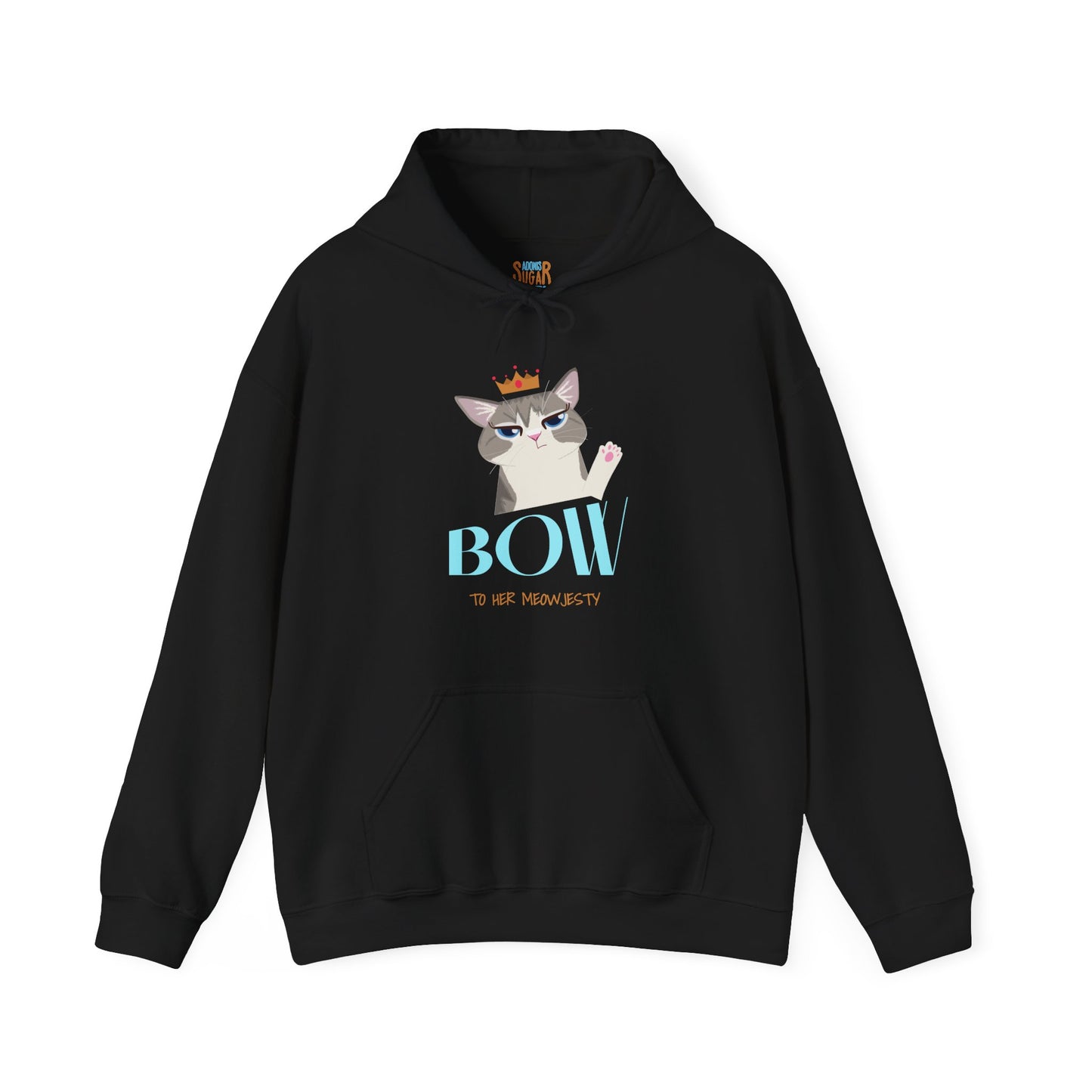 Bow To Her Meowjesty - Unisex Hoodie