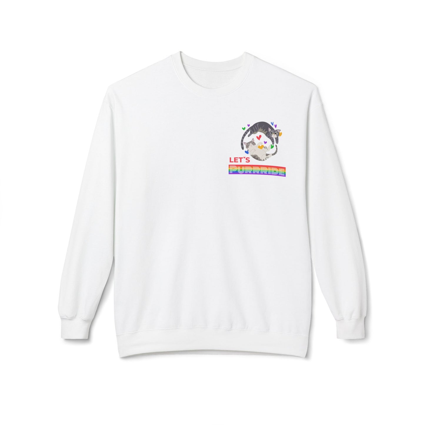 Let's PURRRIDE / Small but Mighty - Unisex Sweatshirt
