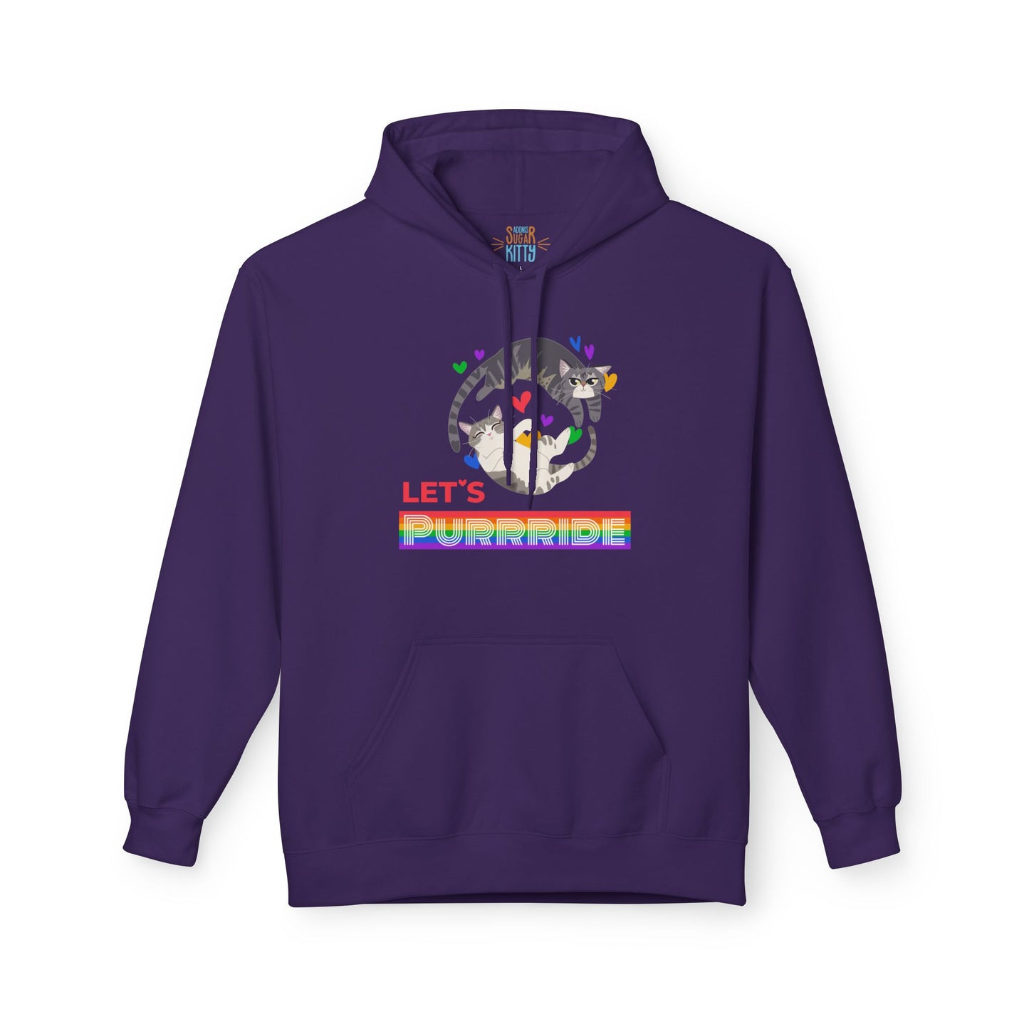 Let’s PURRRIDE / Loud & Proud - Unisex Hoodie