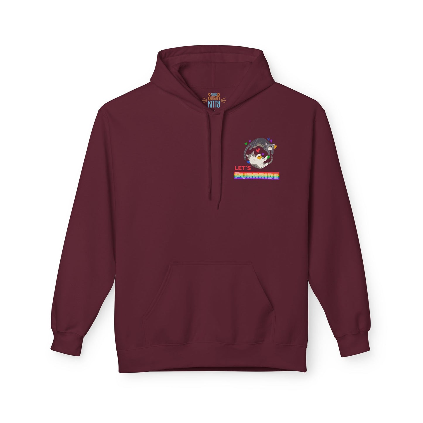Let's PURRRIDE / Small but Mighty - Unisex Hoodie