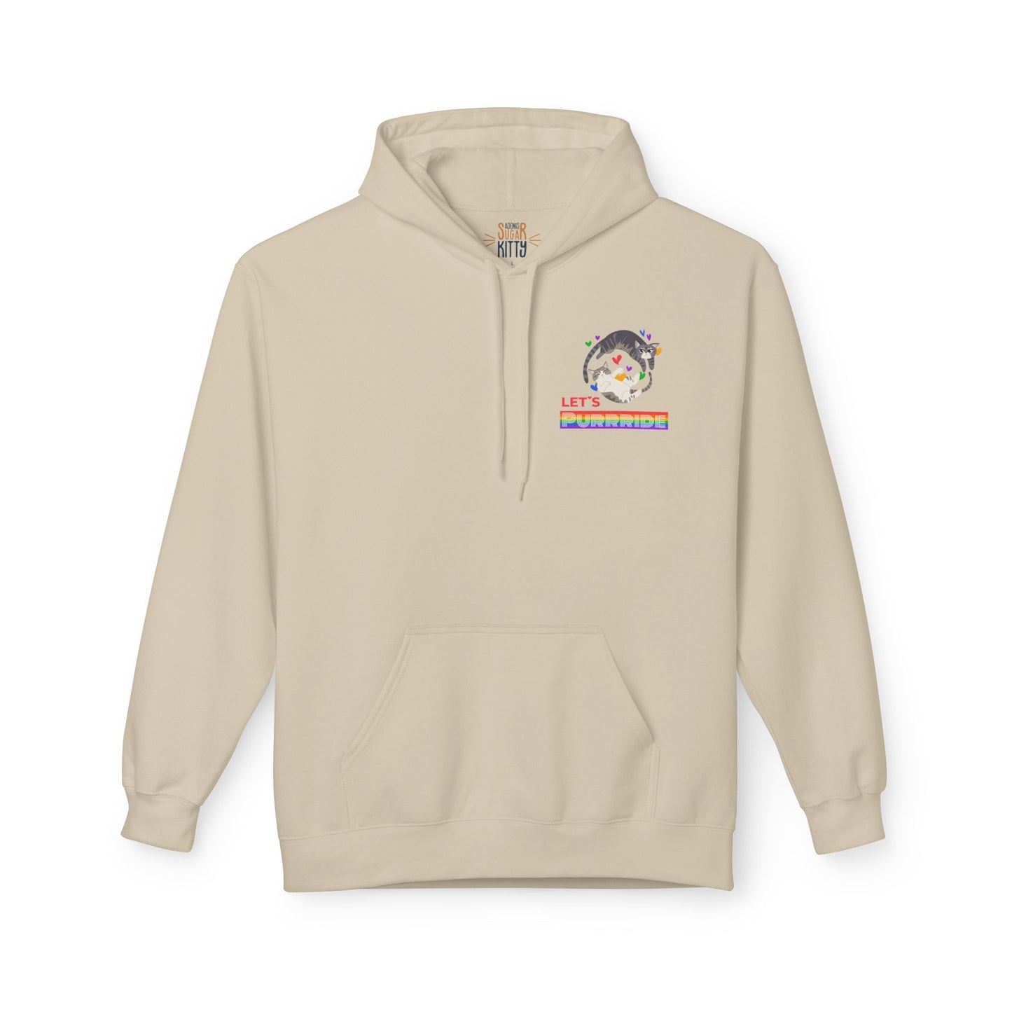 Let's PURRRIDE / Small but Mighty - Unisex Hoodie