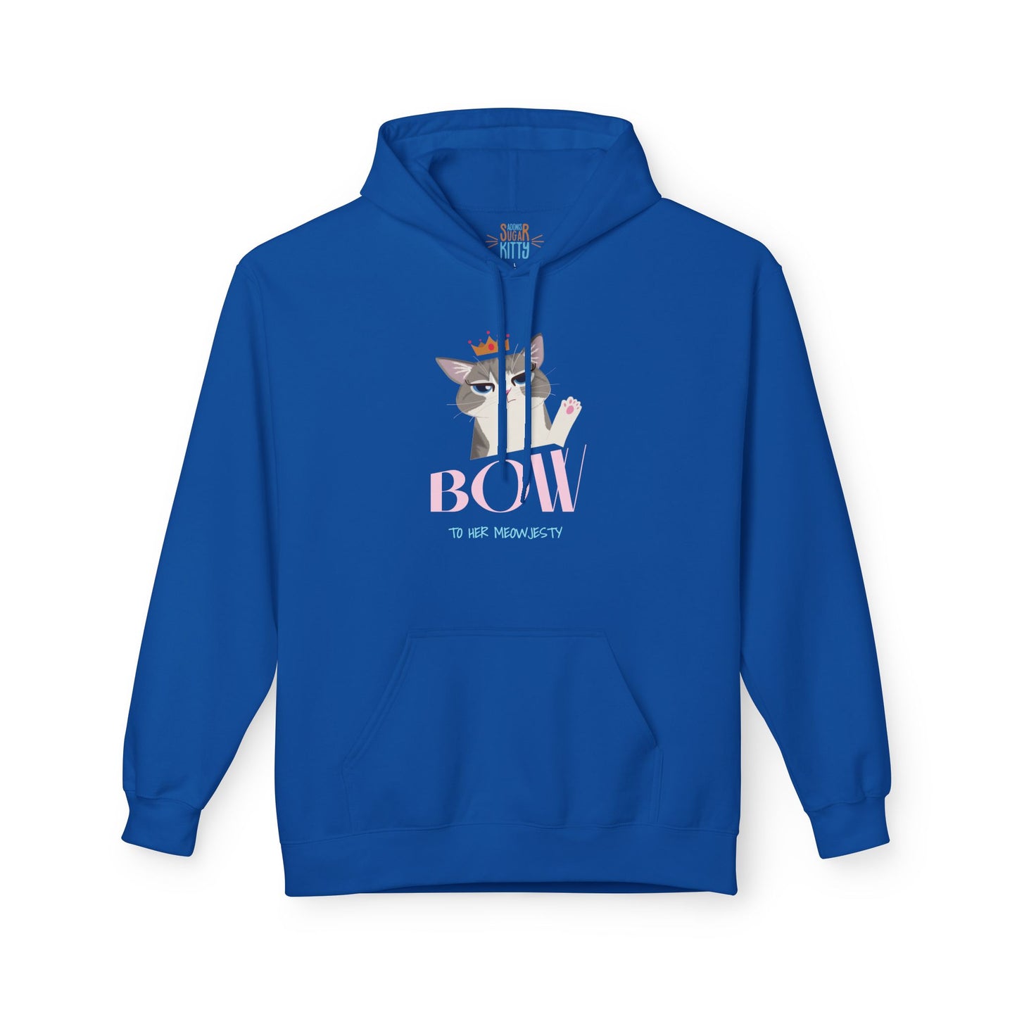 Bow To Her Meowjesty - Unisex Hoodie
