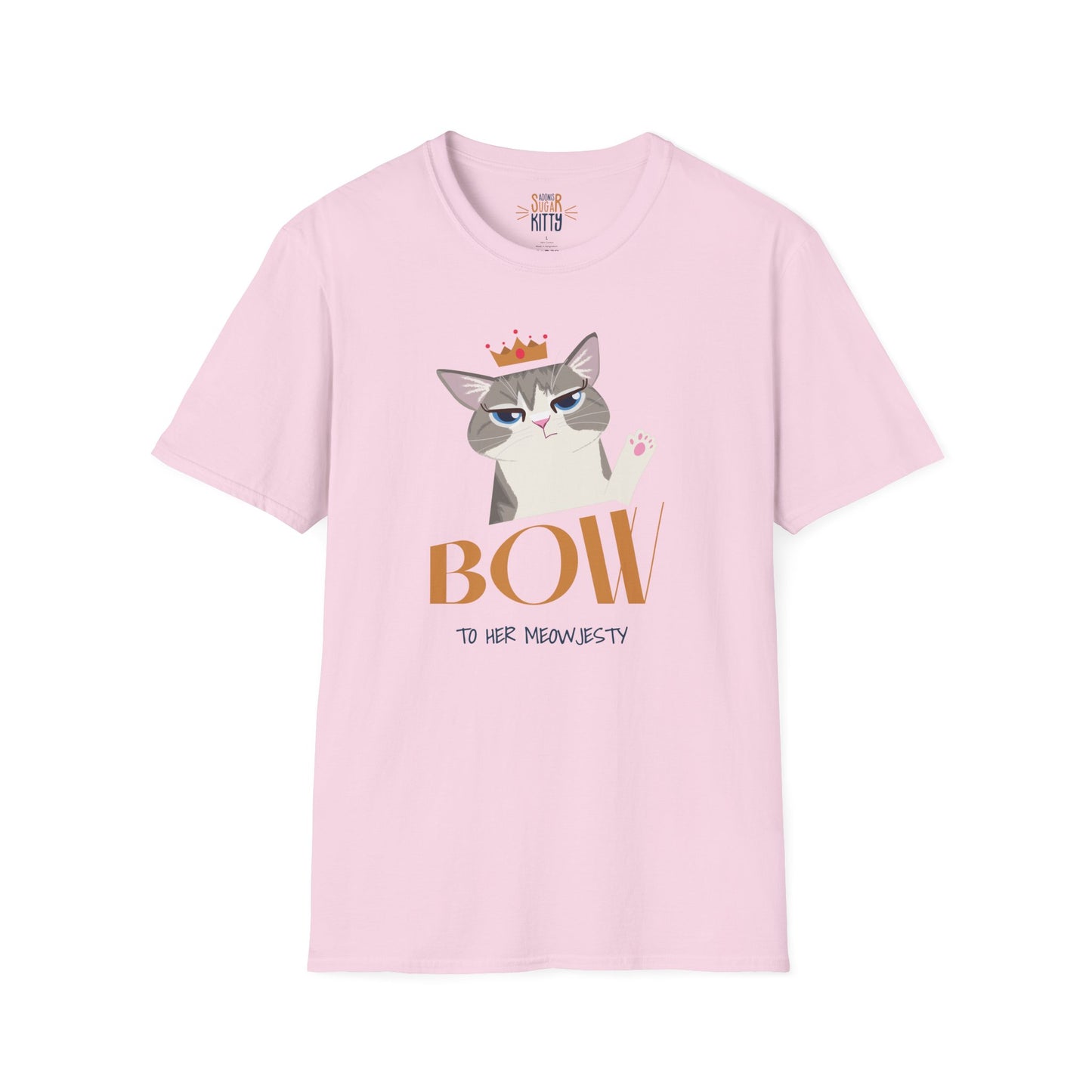 Bow To Her Meowjesty - Unisex T-Shirt