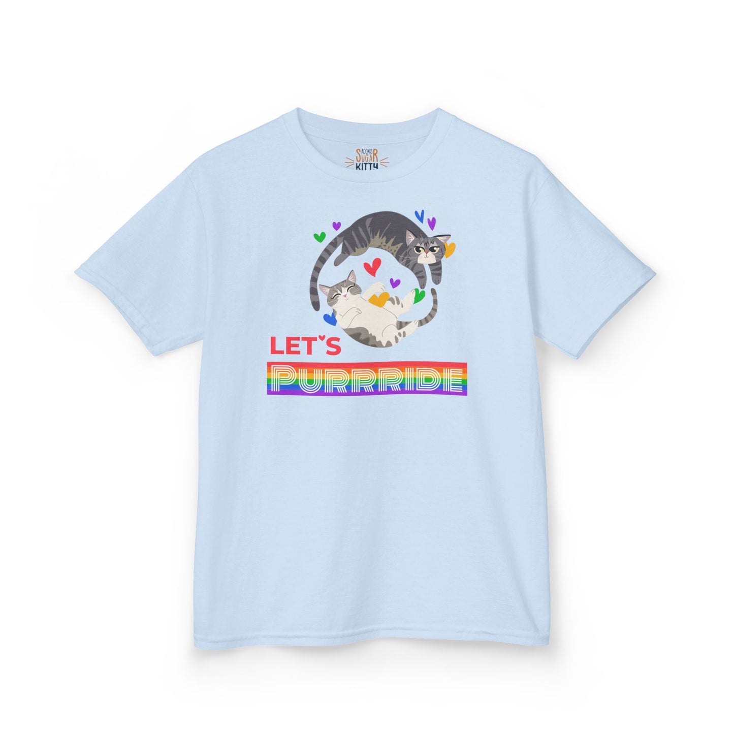 Let’s PURRRIDE / Loud & Proud – Kids Heavy Cotton™ Tee