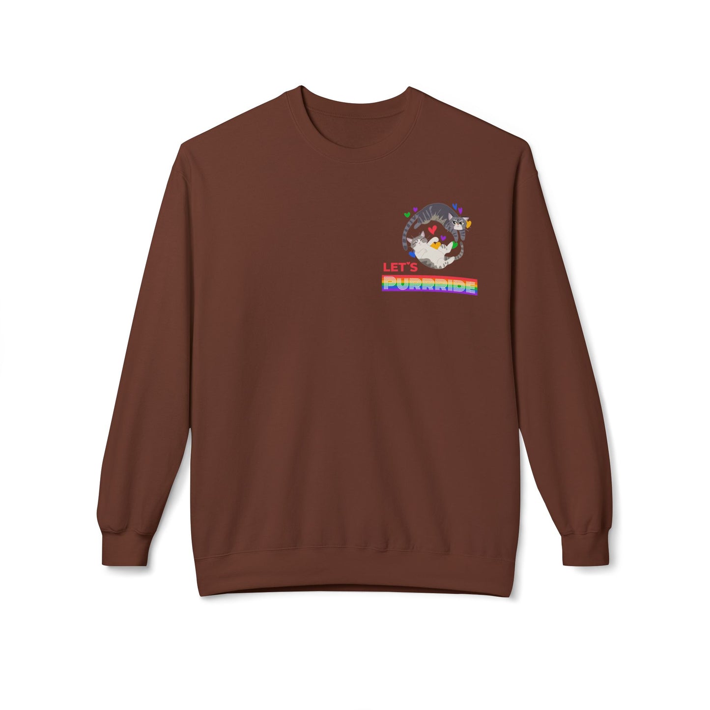 Let's PURRRIDE / Small but Mighty - Unisex Sweatshirt