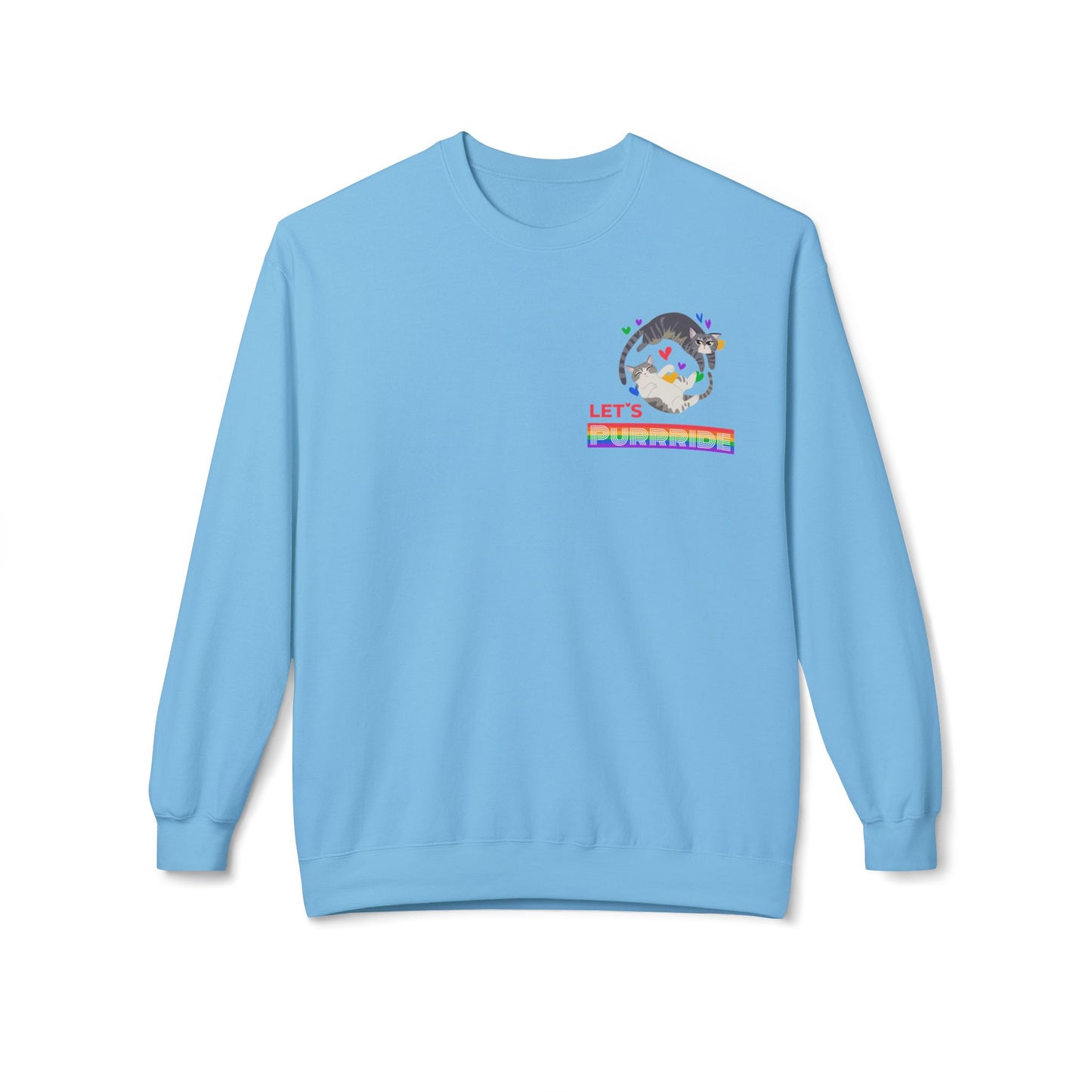 Let's PURRRIDE / Small but Mighty - Unisex Sweatshirt
