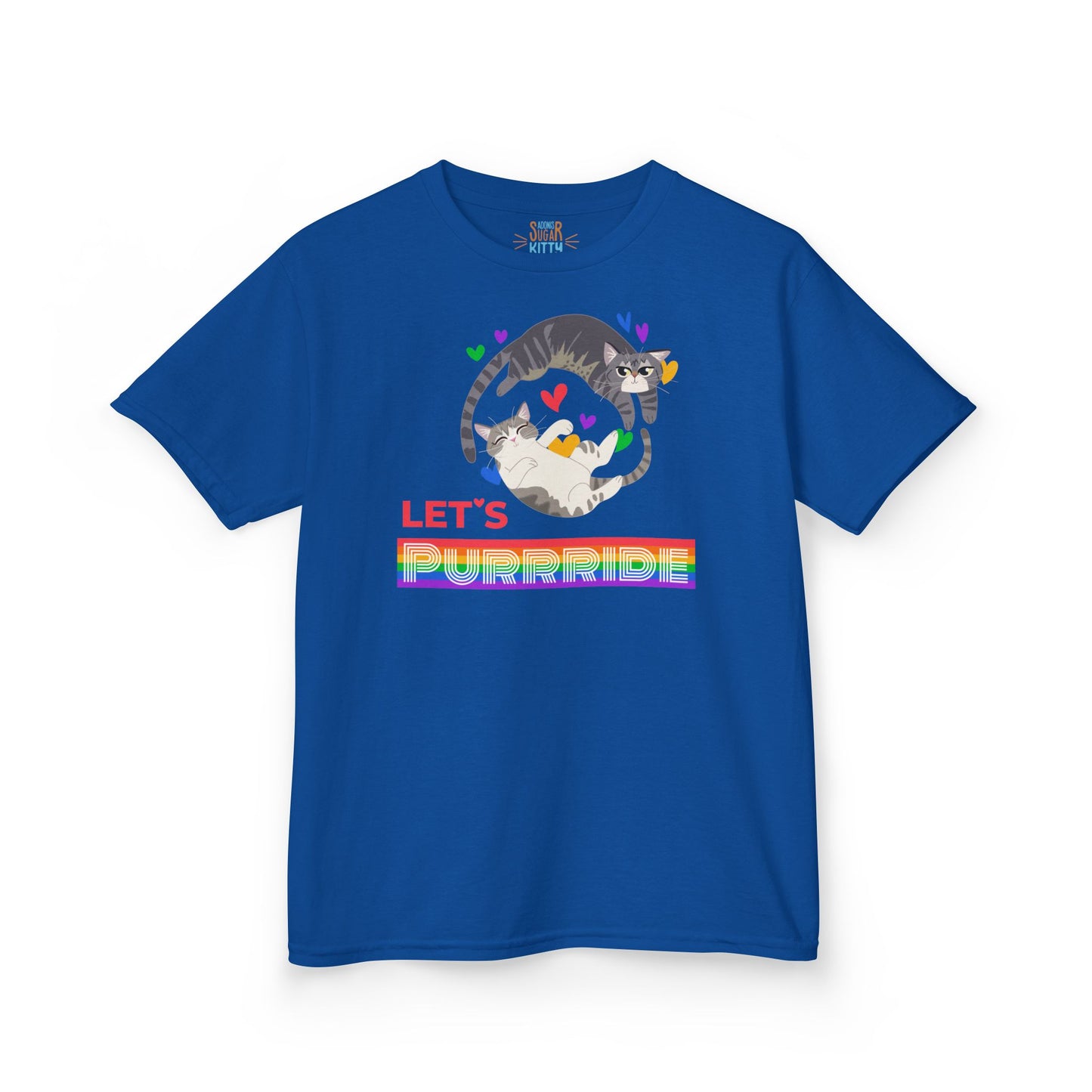 Let’s PURRRIDE / Loud & Proud – Kids Heavy Cotton™ Tee