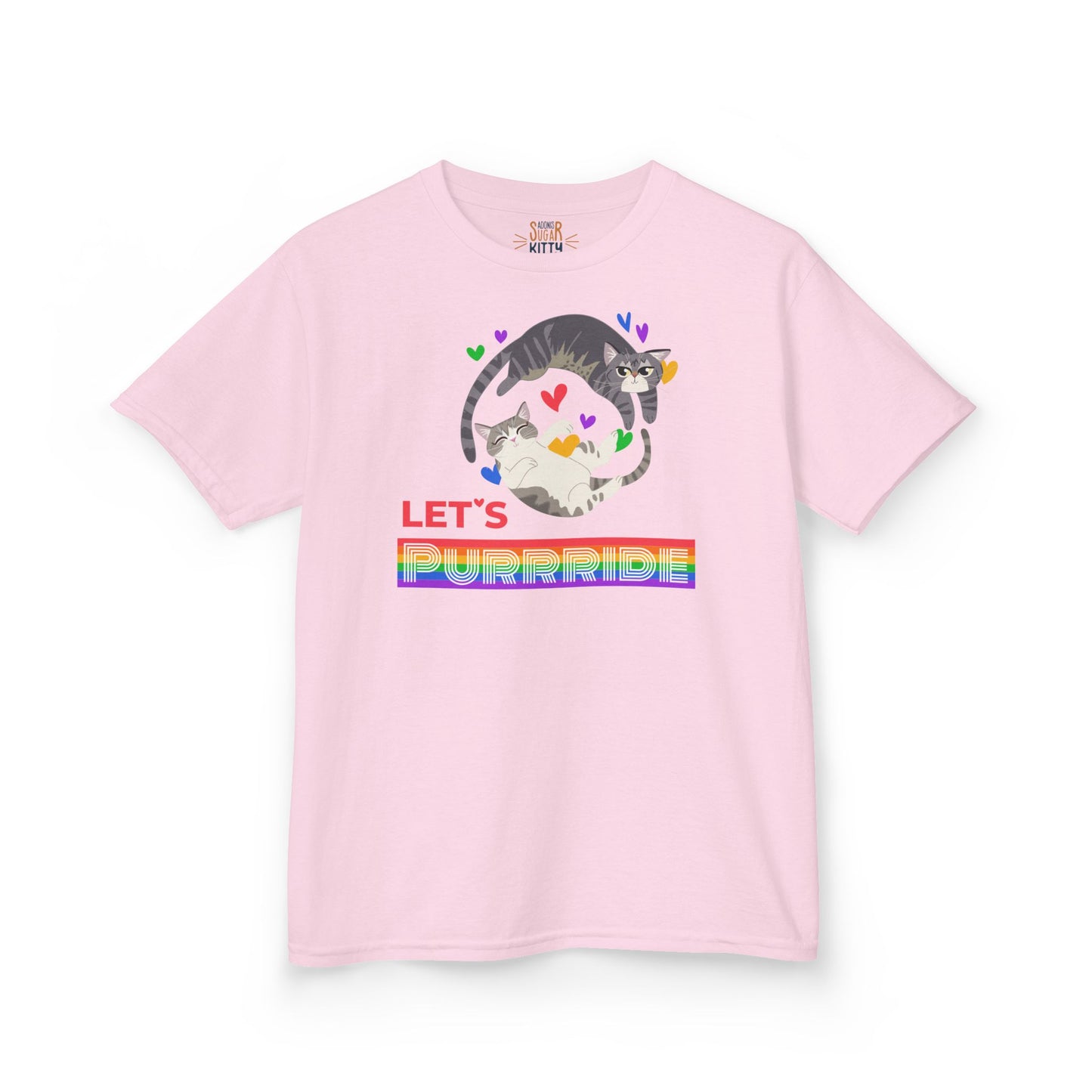 Let’s PURRRIDE / Loud & Proud – Kids Heavy Cotton™ Tee