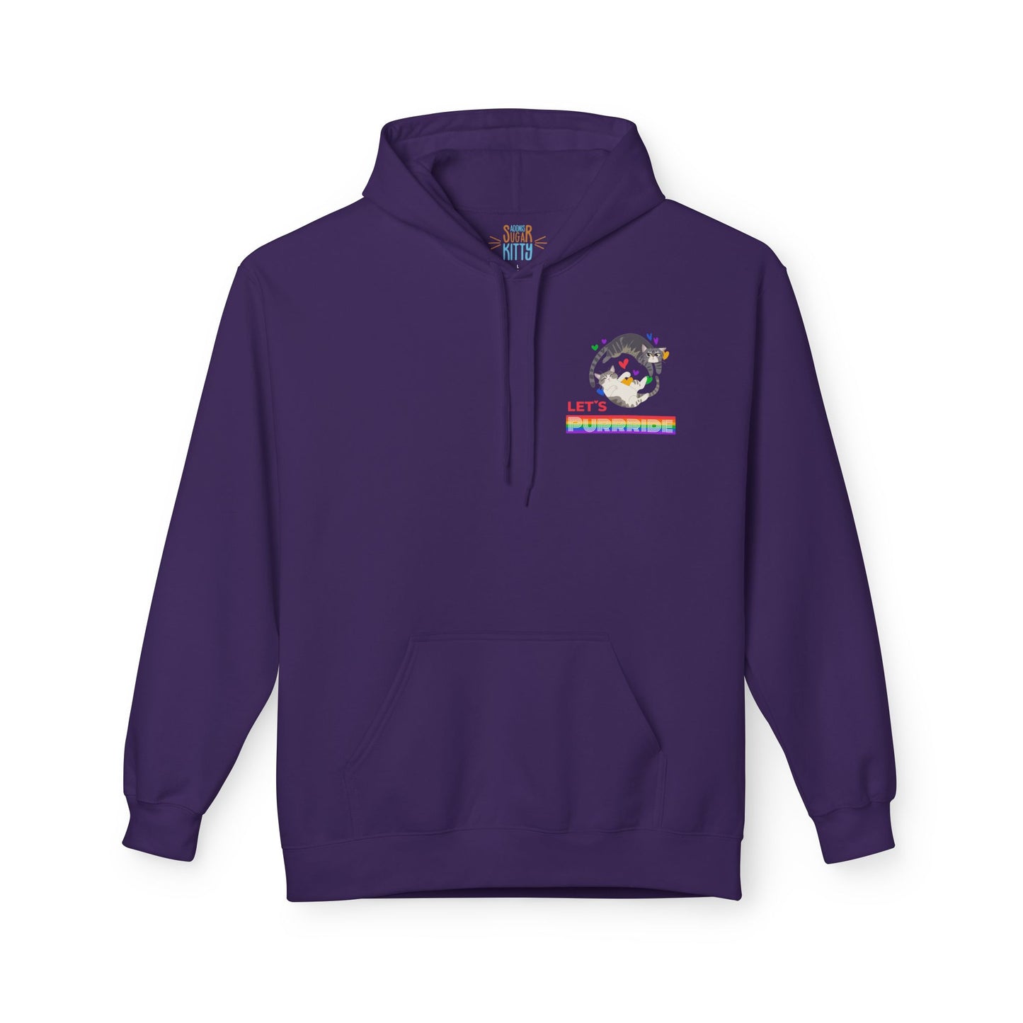 Let's PURRRIDE / Small but Mighty - Unisex Hoodie