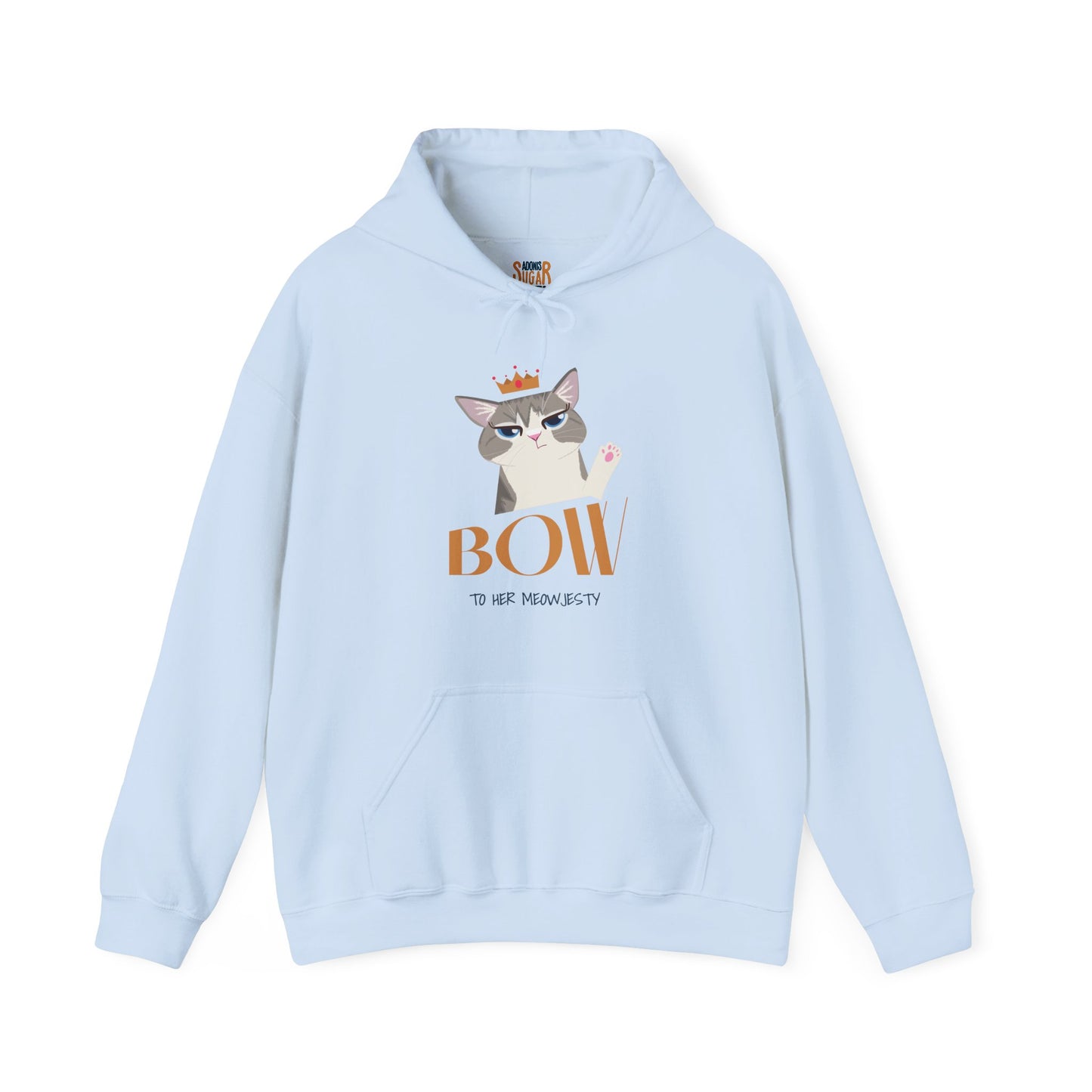 Bow To Her Meowjesty - Unisex Hoodie