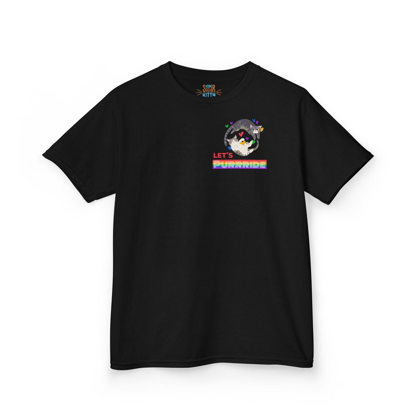 Let's PURRRIDE / Small but Mighty – Kids Heavy Cotton™ Tee