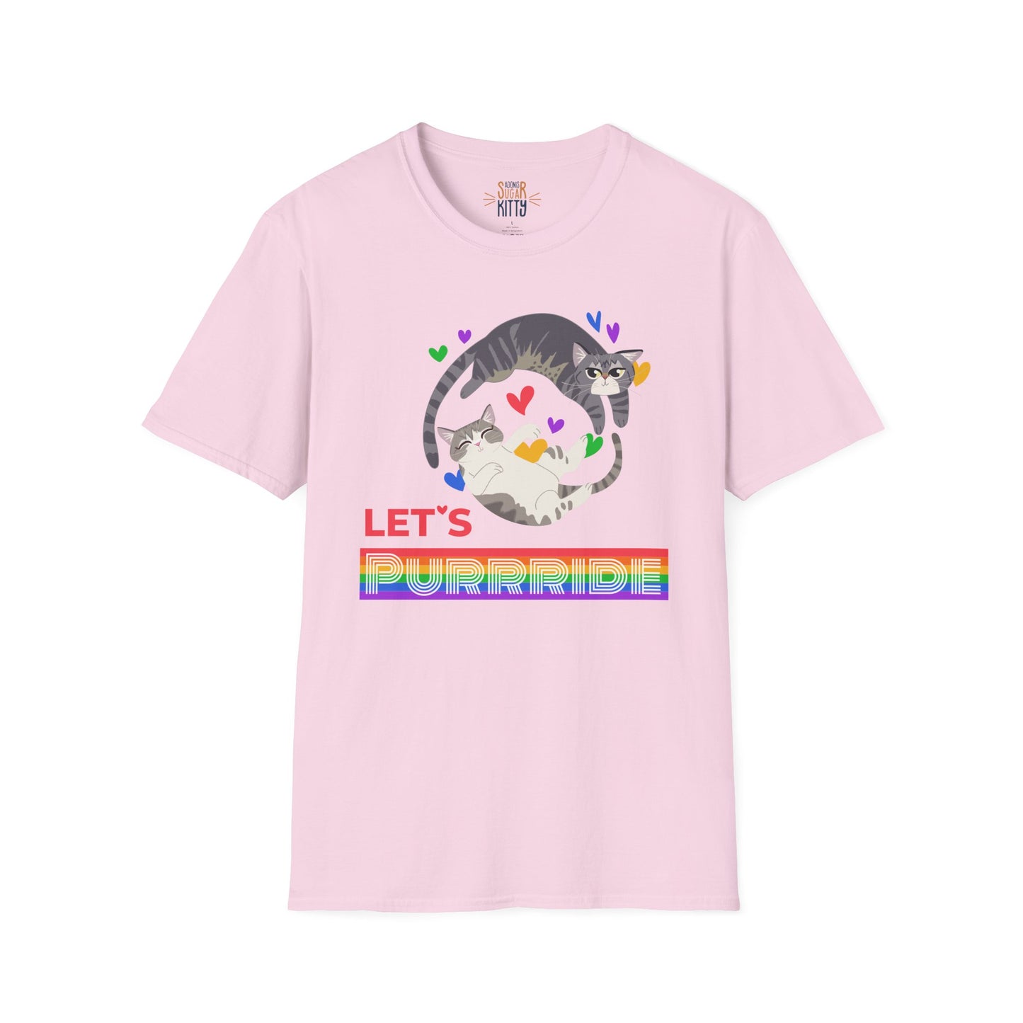 Let’s PURRRIDE / Loud & Proud - Unisex T-Shirt