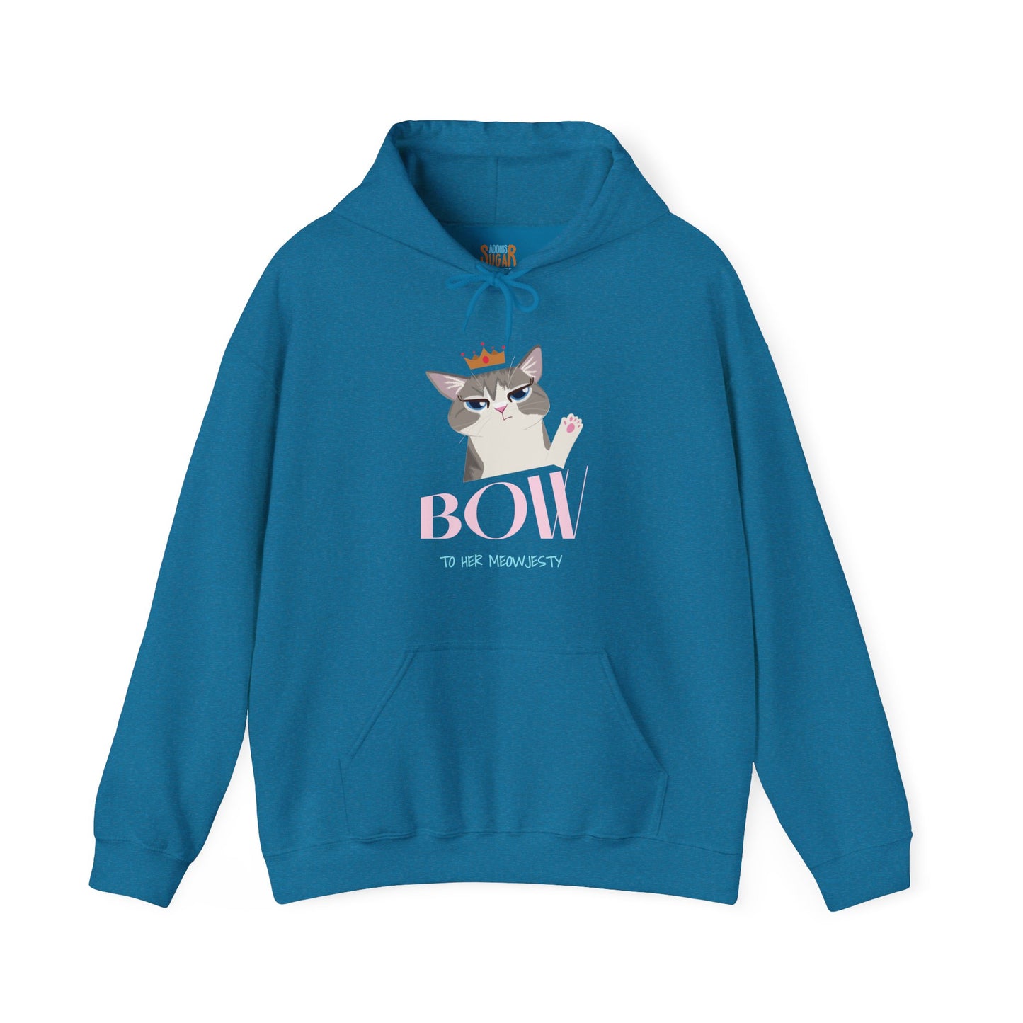 Bow To Her Meowjesty - Unisex Hoodie
