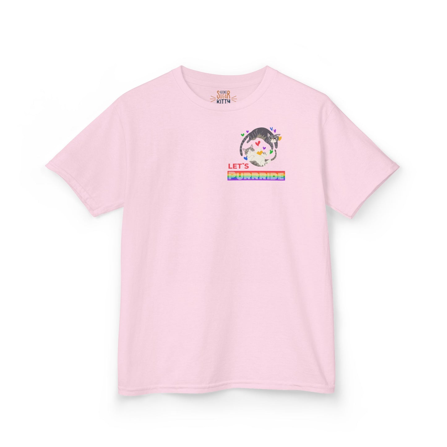 Let's PURRRIDE / Small but Mighty – Kids Heavy Cotton™ Tee