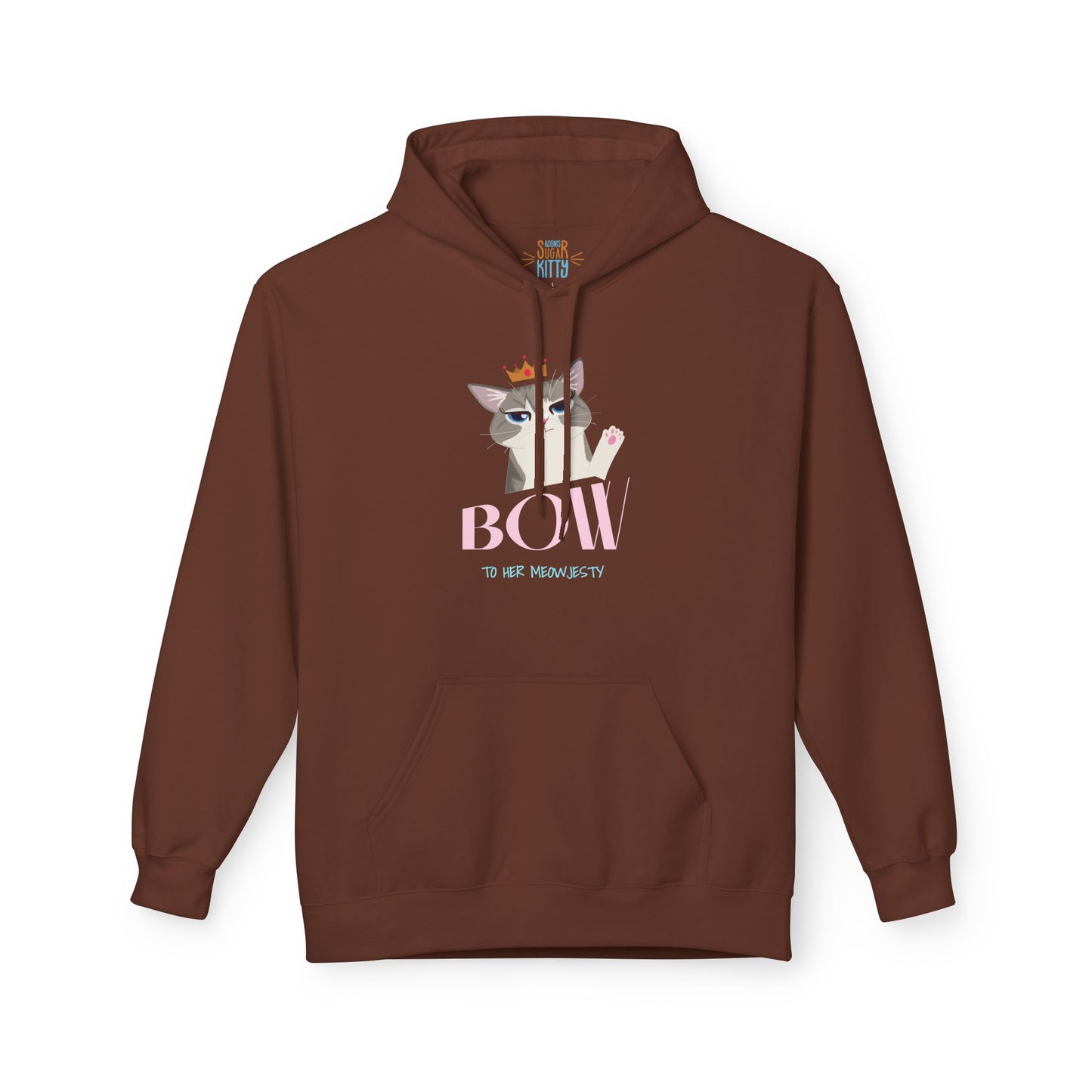 Bow To Her Meowjesty - Unisex Hoodie