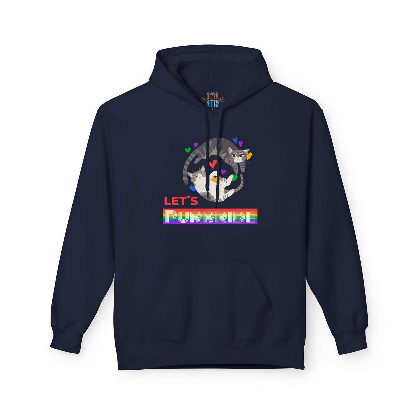 Let’s PURRRIDE / Loud & Proud - Unisex Hoodie