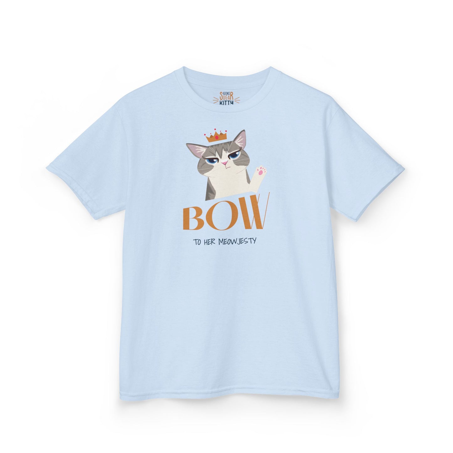 Bow To Her Meowjesty - Kids Heavy Cotton™ Tee