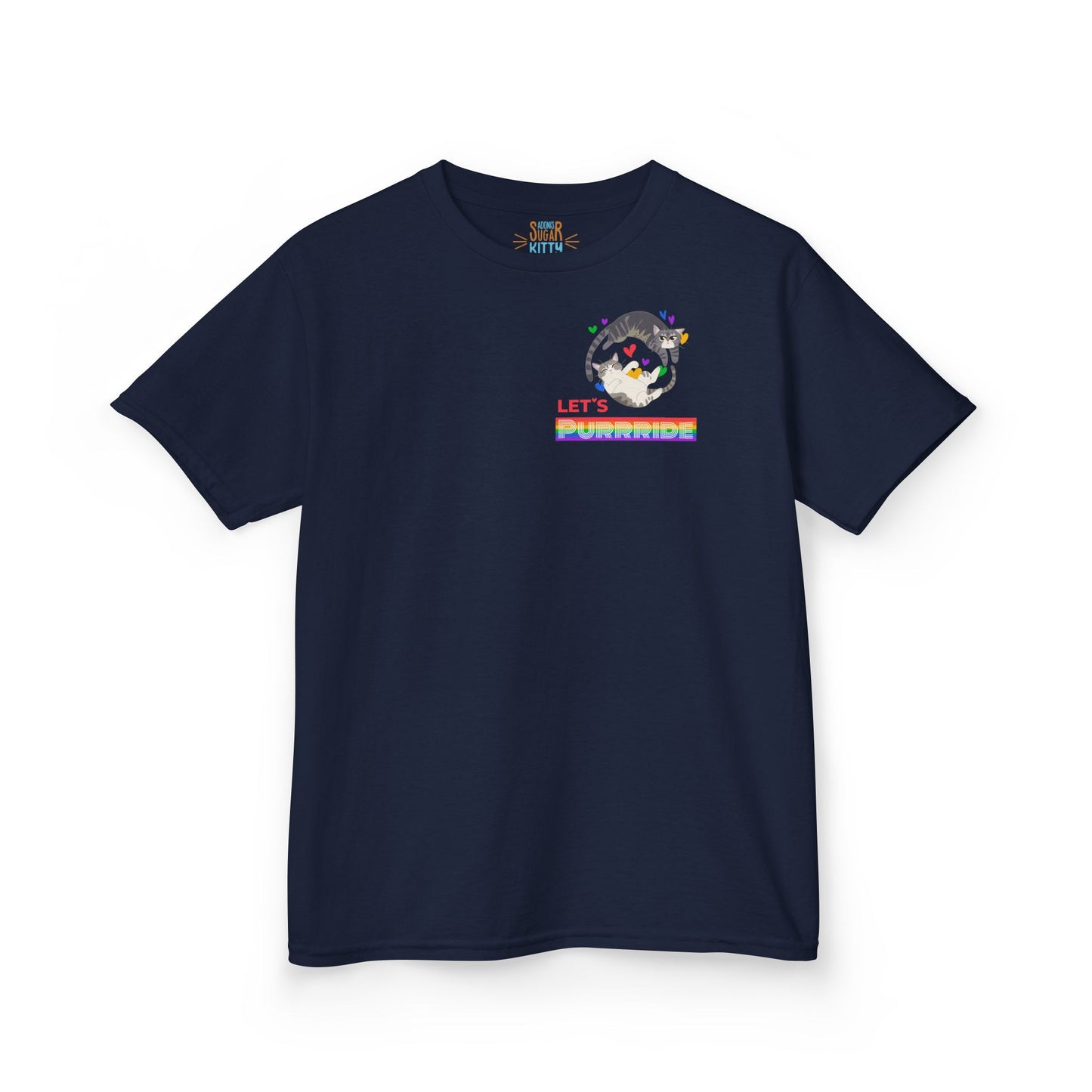 Let's PURRRIDE / Small but Mighty – Kids Heavy Cotton™ Tee