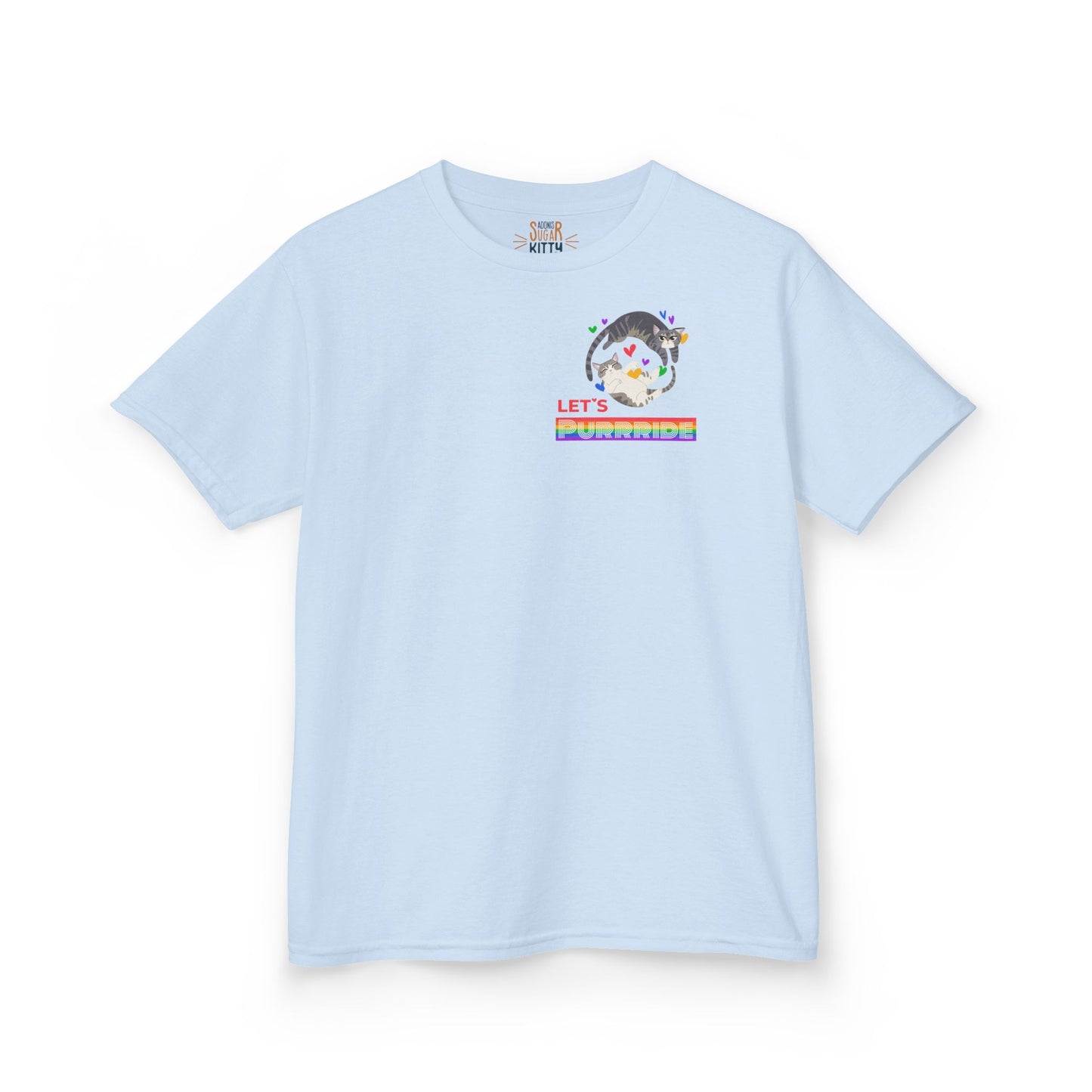 Let's PURRRIDE / Small but Mighty – Kids Heavy Cotton™ Tee