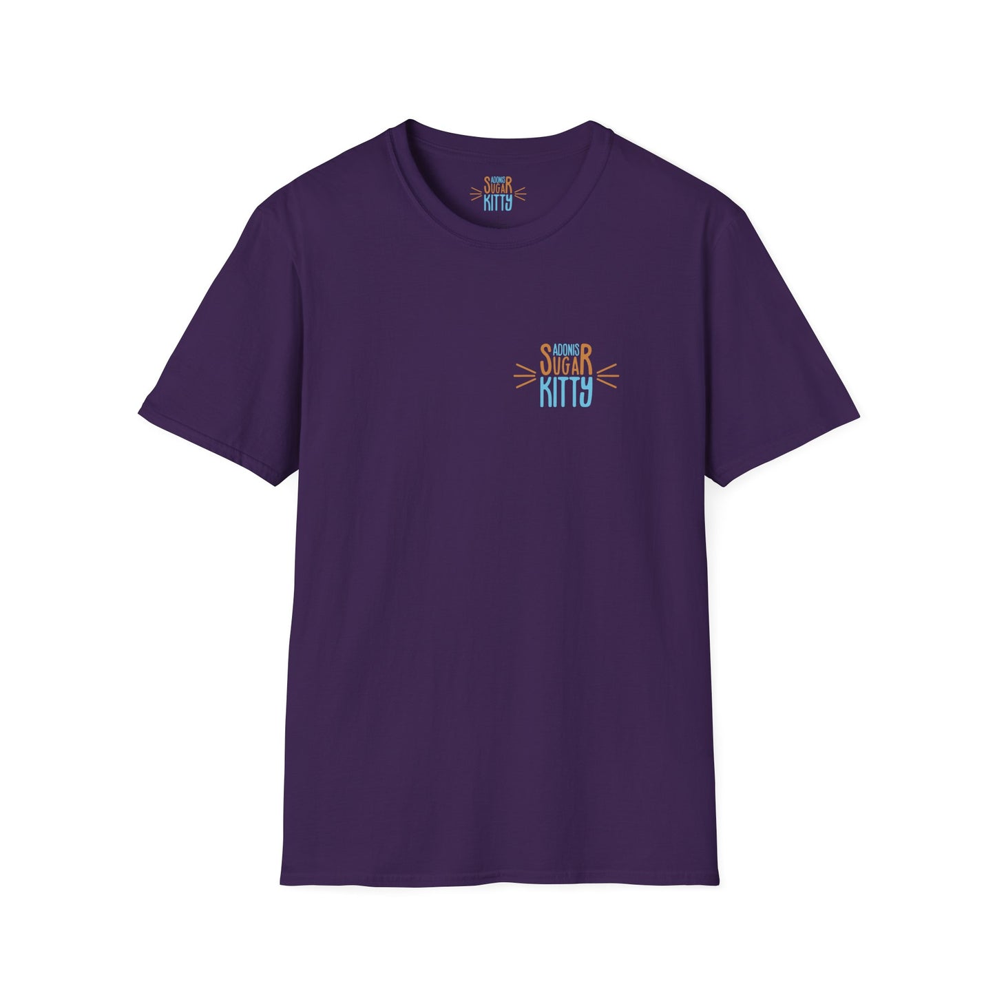 Adonis Sugar Kitty Signature/Mark - Unisex T-Shirt Purple