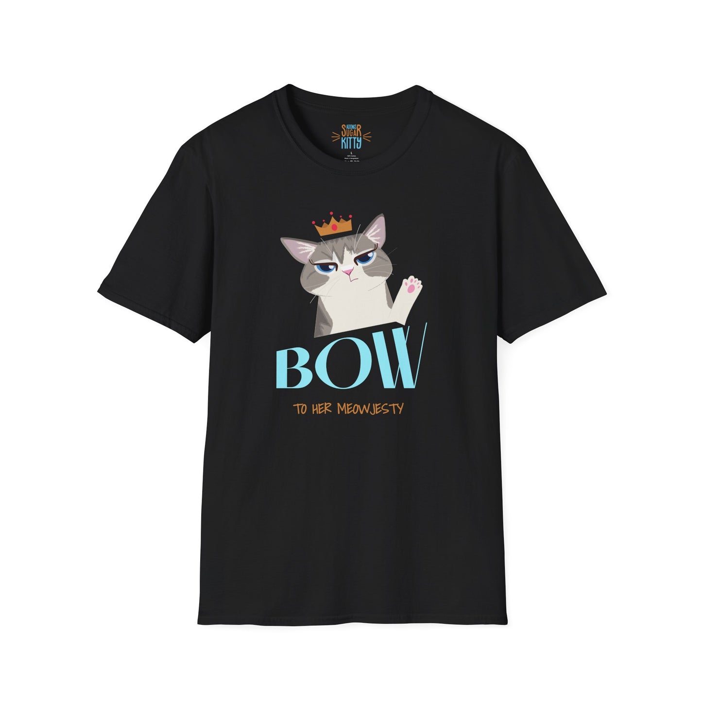 Bow To Her Meowjesty - Unisex T-Shirt
