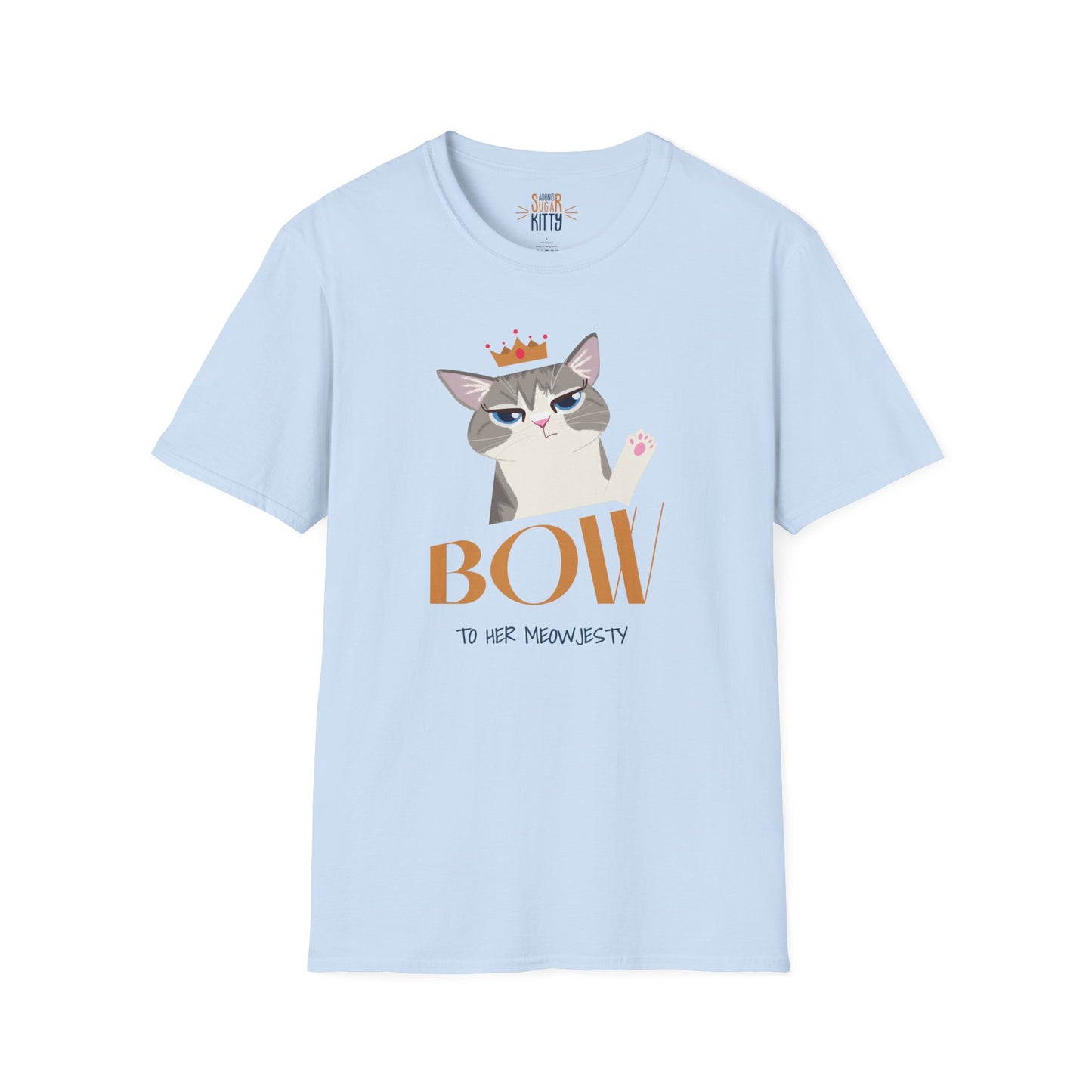 Bow To Her Meowjesty - Unisex T-Shirt
