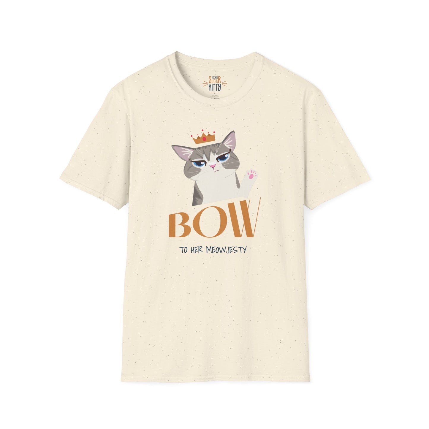 Bow To Her Meowjesty - Unisex T-Shirt