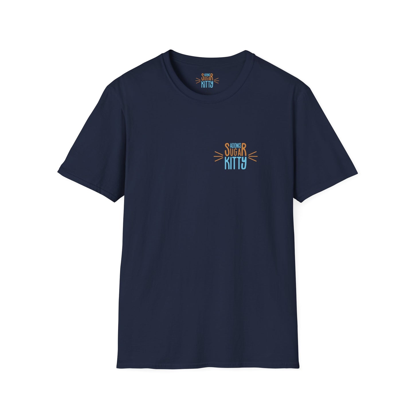 Adonis Sugar Kitty Signature/Mark - Unisex T-Shirt Navy