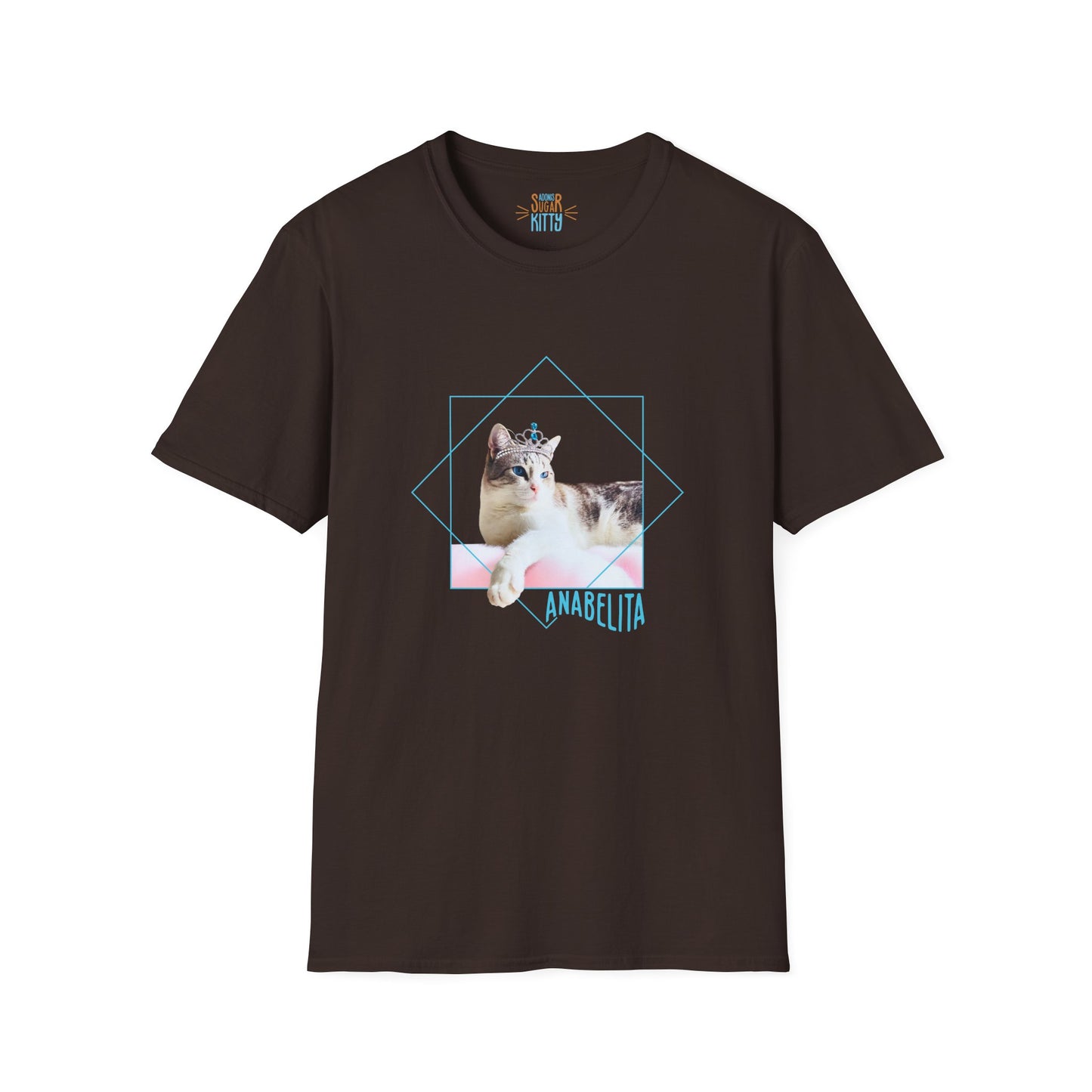 Princess Anabelita - Unisex T-Shirt Dark Chocolate