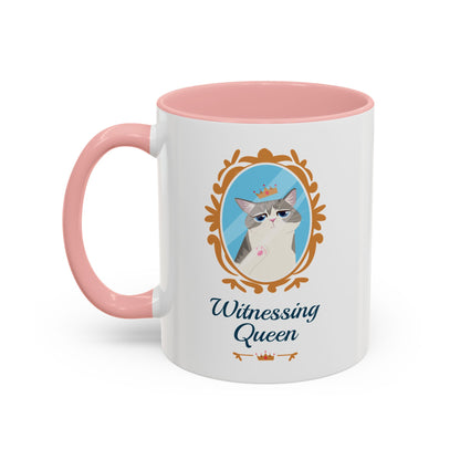 Witnessing Queen - Coffee Mug 11oz Pink