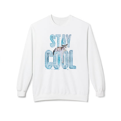 Stay Cool - Unisex Sweatshirt White