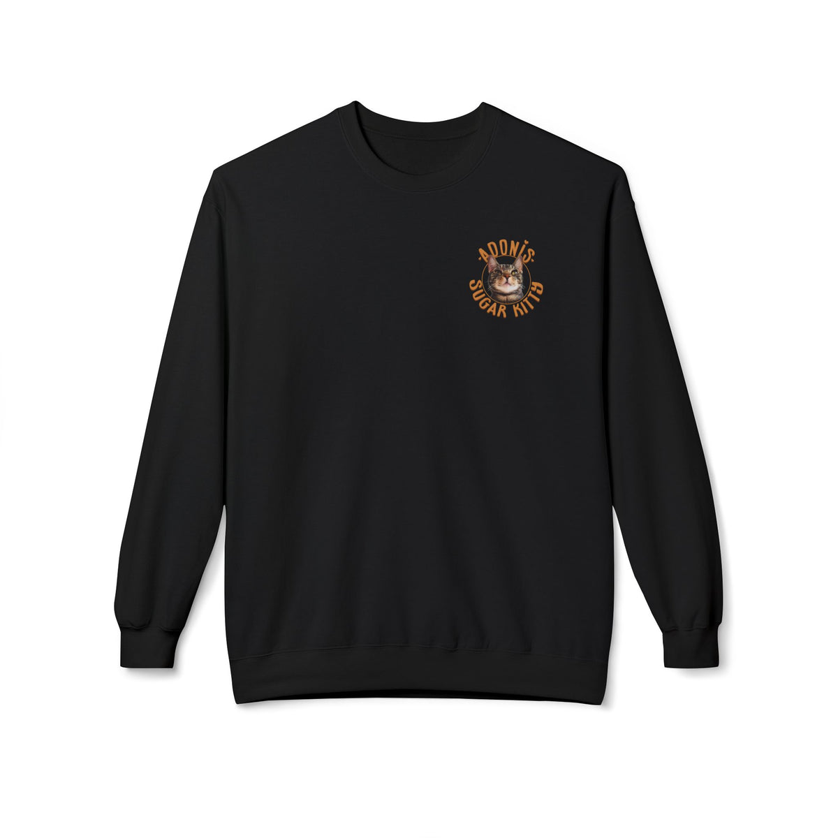 Adonis Sugar Kitty Signature - Unisex Sweatshirt Black