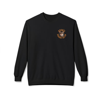 Adonis Sugar Kitty Signature - Unisex Sweatshirt Black