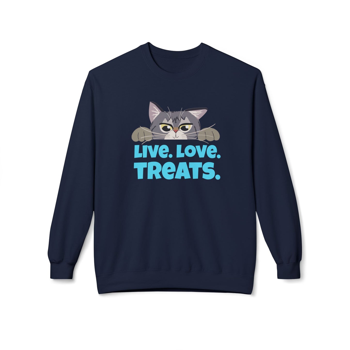LIVE. LOVE. TREATS. - Unisex Sweatshirt