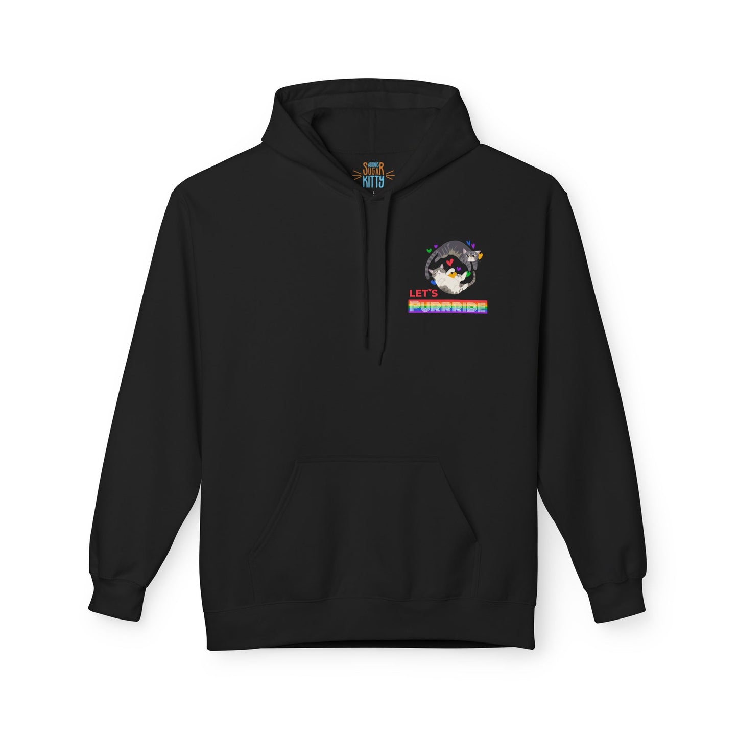 Let's PURRRIDE / Small but Mighty - Unisex Hoodie