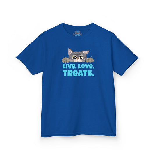 LIVE. LOVE. TREATS. – Kids Heavy Cotton™ Tee