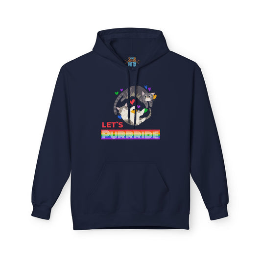 Let’s PURRRIDE / Loud & Proud - Unisex Hoodie