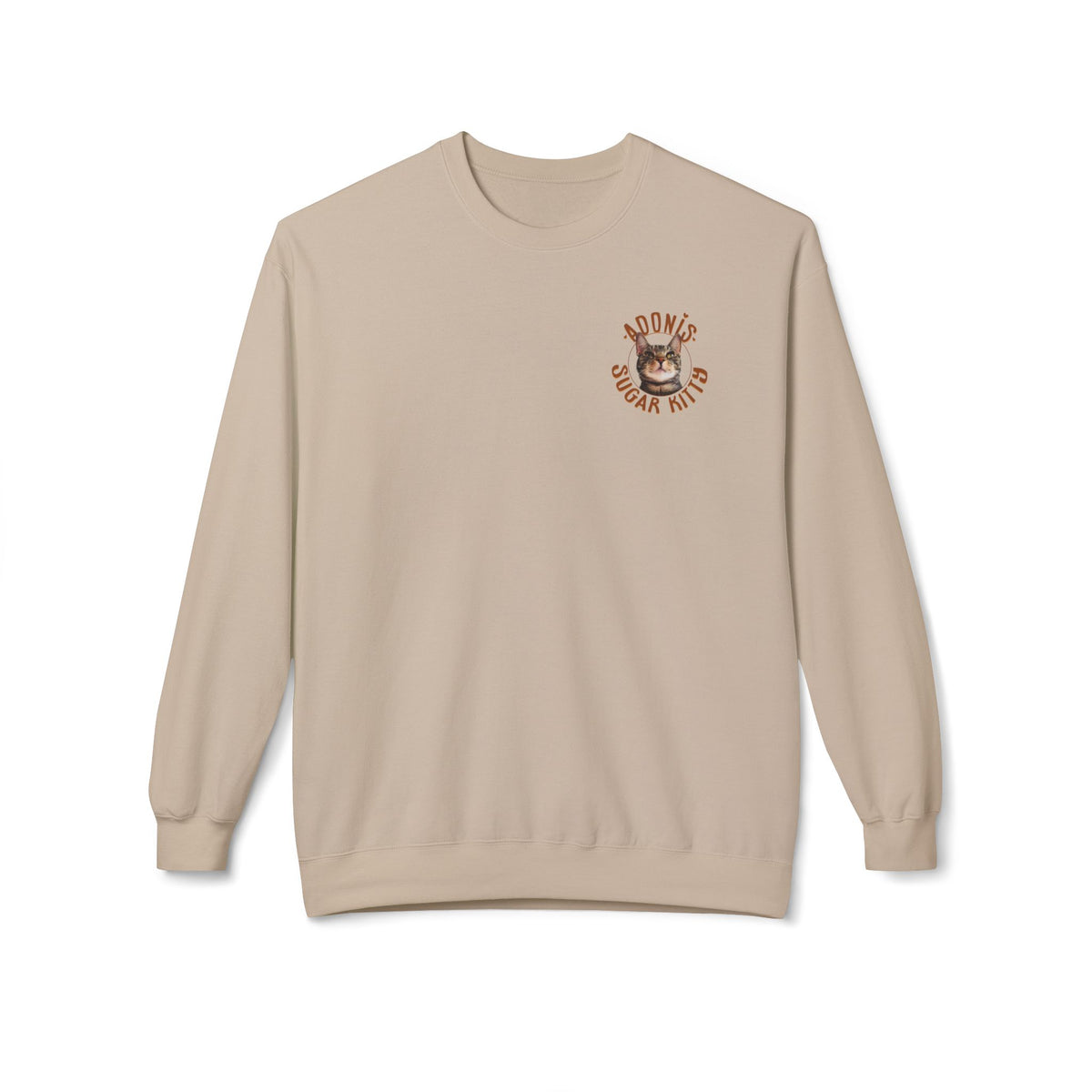 Adonis Sugar Kitty Signature - Unisex Sweatshirt Sand