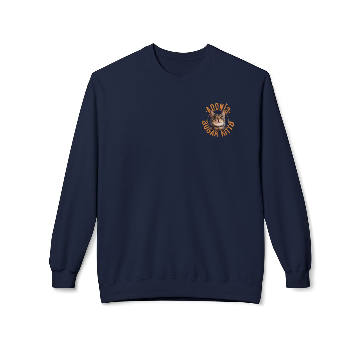 Adonis Sugar Kitty Signature - Unisex Sweatshirt Navy