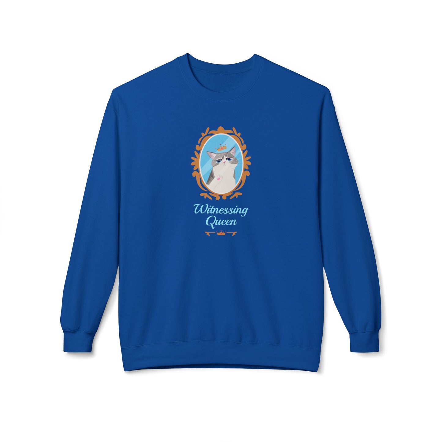 Witnessing Queen - Unisex Sweatshirt Royal