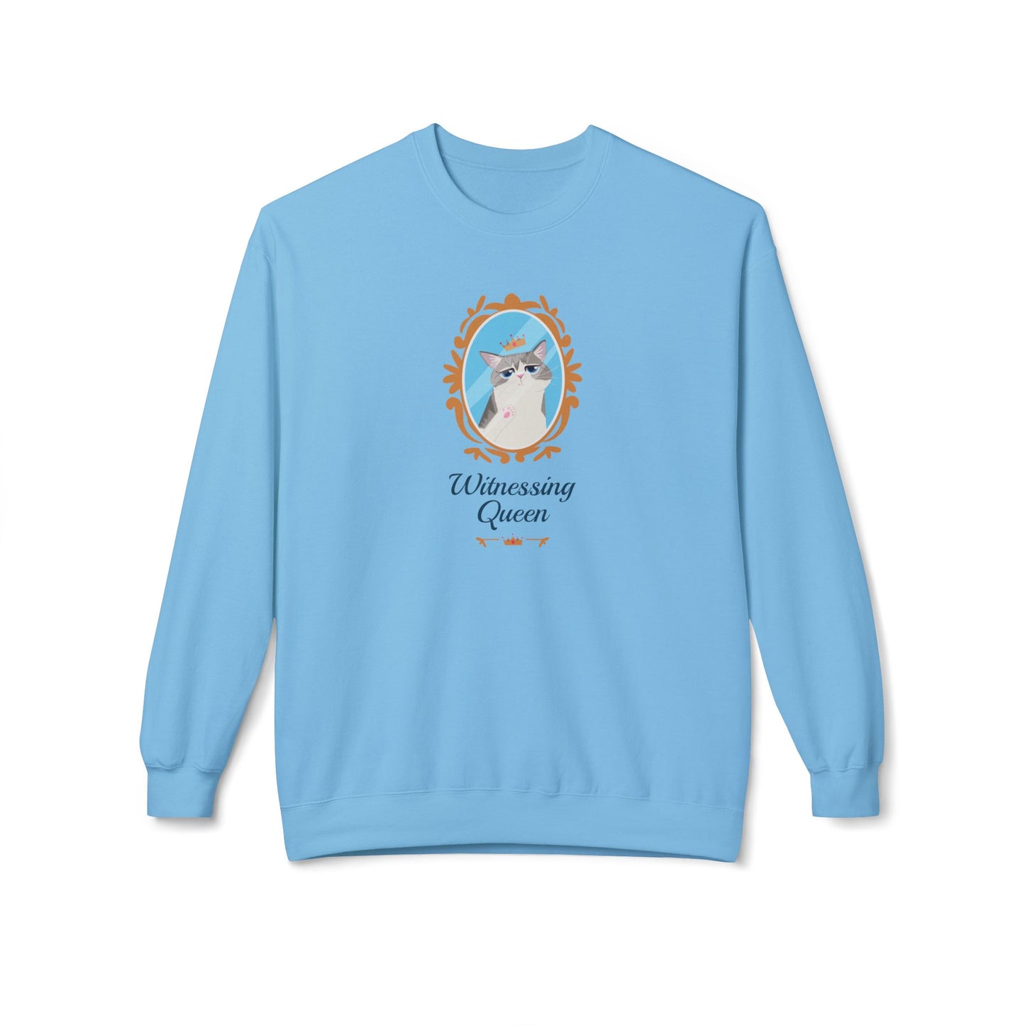 Witnessing Queen - Unisex Sweatshirt Sky
