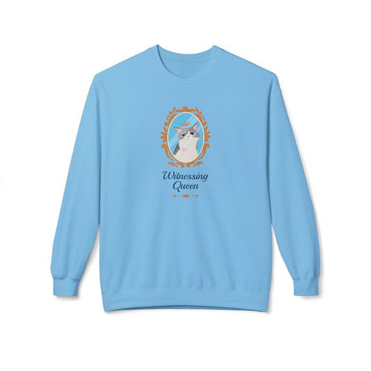 Witnessing Queen - Unisex Sweatshirt Sky