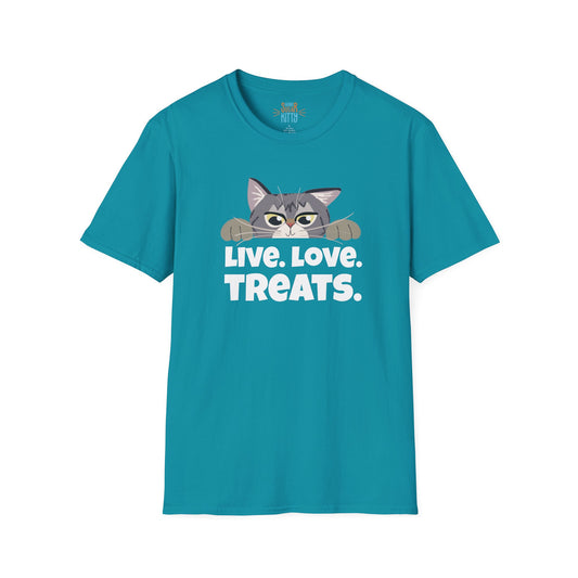 LIVE. LOVE. TREATS. - Unisex T-Shirt