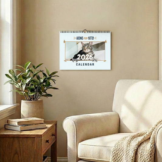 Adonis Sugar Kitty • 2026 Calendar