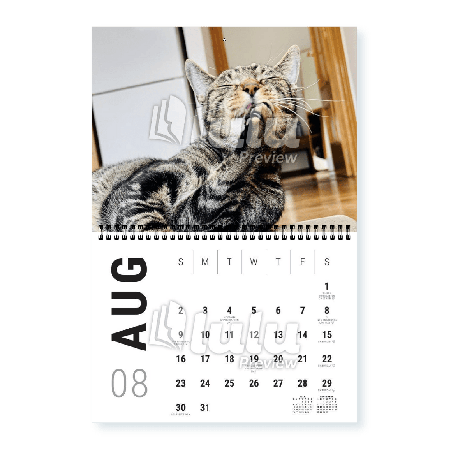 Adonis Sugar Kitty • 2026 Calendar
